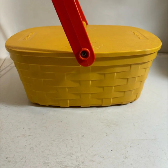 Vintage Fisher-Price  fun with food picnic toy basket 1988‎ - Picture 3 of 14